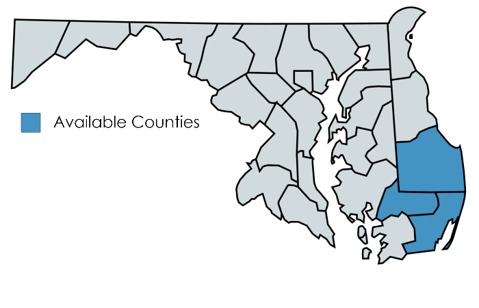 Where We Serve in Maryland and Delaware